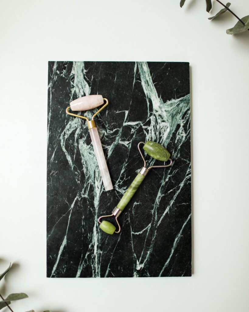Rouleau visage en quartz