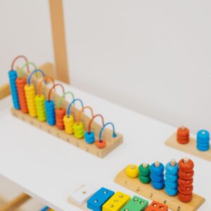 Coffret de jouets éducatifs en bois